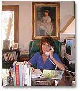 Karen's office at National Grief Support Services.  